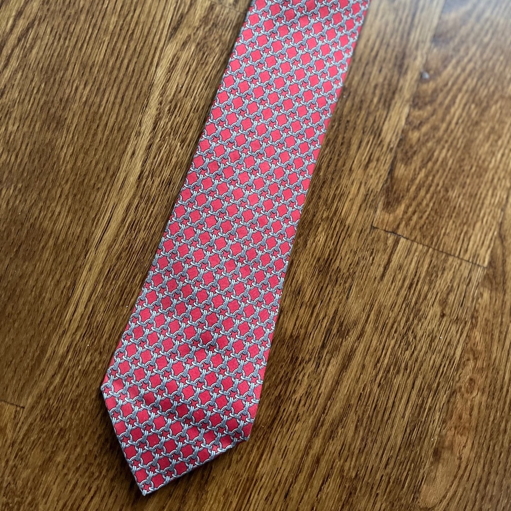 Hermes Silk Tie